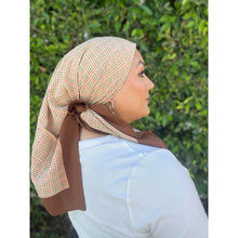 Chanel Authentic Designer Headscarf, Monogram Print-Designer headscarf-The Little Tichel Lady