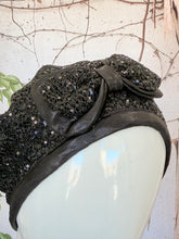 Embellished Hat - Size #2 Black Lace