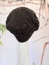 Embellished Hat - Size #2 Black Lace