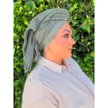 The Lived-In Headwrap - Olive-Long Wrap-The Little Tichel Lady