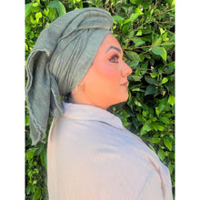 The Lived-In Headwrap - Olive-Long Wrap-The Little Tichel Lady