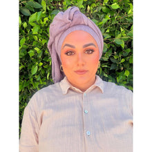 The Lived-In Headwrap - Antique Purple-Long Wrap-The Little Tichel Lady