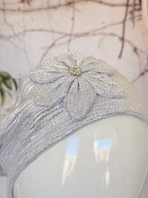 Embellished Hat - Size #2 Pale Silver