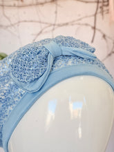 Embellished Hat - Size #2 Blue Lace