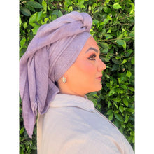 The Lived-In Headwrap - Antique Purple-Long Wrap-The Little Tichel Lady