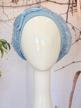 Embellished Hat - Size #2 Blue Lace