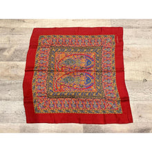 YSL Authentic Vintage Designer Headscarf, Paisley & Floral-Designer headscarf-The Little Tichel Lady