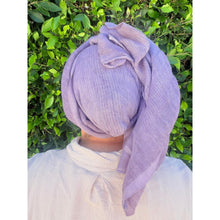 The Lived-In Headwrap - Antique Purple-Long Wrap-The Little Tichel Lady