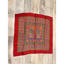 YSL Authentic Vintage Designer Headscarf, Paisley & Floral-Designer headscarf-The Little Tichel Lady