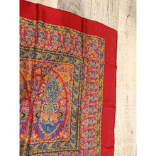 YSL Authentic Vintage Designer Headscarf, Paisley & Floral-Designer headscarf-The Little Tichel Lady