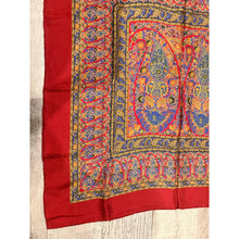 YSL Authentic Vintage Designer Headscarf, Paisley & Floral-Designer headscarf-The Little Tichel Lady