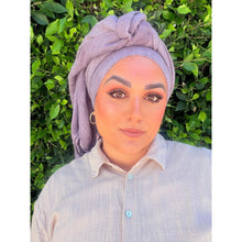 The Lived-In Headwrap - Antique Purple-Long Wrap-The Little Tichel Lady