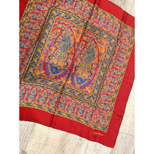 YSL Authentic Vintage Designer Headscarf, Paisley & Floral-Designer headscarf-The Little Tichel Lady