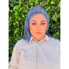 The Lived-In Headwrap - Navy-Long Wrap-The Little Tichel Lady