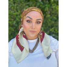 Burberry Authentic Designer Headscarf, Knights in Armor-Designer headscarf-The Little Tichel Lady