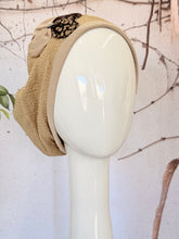 Embellished Hat - Size #2 Beige
