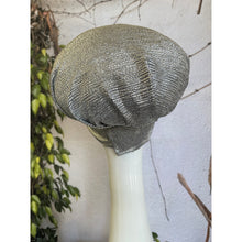 Embellished Slip-on Hat w/ Velcro - Silver-Hat-The Little Tichel Lady