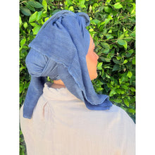 The Lived-In Headwrap - Navy-Long Wrap-The Little Tichel Lady