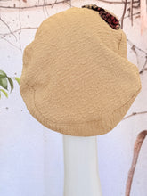 Embellished Hat - Size #2 Beige