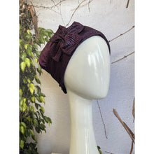 Embellished Slip-on Hat w/ Velcro - Purple-Hat-The Little Tichel Lady