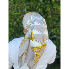 Celine Authentic Designer Headscarf, Equestrian Print-Designer headscarf-The Little Tichel Lady
