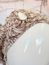 Embellished Hat - Size #2 Brown/Cream