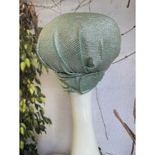 Embellished Slip-on Hat w/ Velcro - Aqua-Hat-The Little Tichel Lady