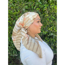 Givenchy Authentic Designer Headscarf, Neutral Print-Designer headscarf-The Little Tichel Lady