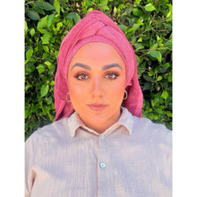 The Lived-In Headwrap - Berry-Long wrap-The Little Tichel Lady