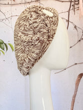 Embellished Hat - Size #2 Brown/Cream