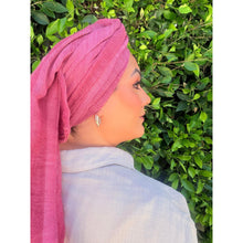 The Lived-In Headwrap - Berry-Long wrap-The Little Tichel Lady
