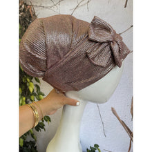 Embellished Slip-on Hat w/ Velcro - Mauve-Hat-The Little Tichel Lady