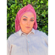 The Lived-In Headwrap - Berry-Long wrap-The Little Tichel Lady