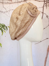Embellished Hat - Size #2 Caramel Lace