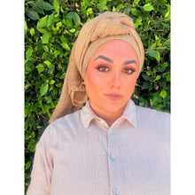 The Lived-In Headwrap - Wheat-Long wrap-The Little Tichel Lady