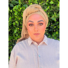 The Lived-In Headwrap - Wheat-Long wrap-The Little Tichel Lady