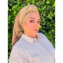 The Lived-In Headwrap - Wheat-Long wrap-The Little Tichel Lady