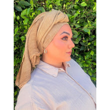 The Lived-In Headwrap - Wheat-Long wrap-The Little Tichel Lady