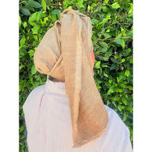 The Lived-In Headwrap - Wheat-Long wrap-The Little Tichel Lady