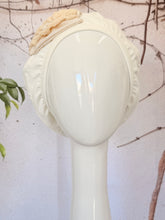 Embellished Hat - Size #2 Cream Detail