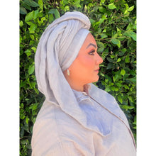 The Lived-In Headwrap - Stone-Long Wrap-The Little Tichel Lady