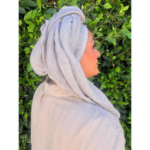 The Lived-In Headwrap - Stone-Long Wrap-The Little Tichel Lady