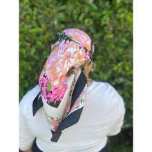 Dior Authentic Designer Headscarf, Black Floral-Designer headscarf-The Little Tichel Lady