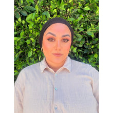 The Barely-There Beret - Black-Beret-The Little Tichel Lady