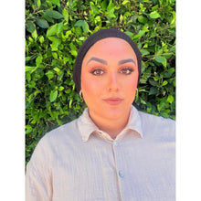 The Barely-There Beret - Black-Beret-The Little Tichel Lady