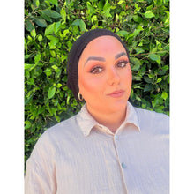 The Barely-There Beret - Black-Beret-The Little Tichel Lady
