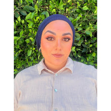 The Barely-There Beret - Navy-Beret-The Little Tichel Lady