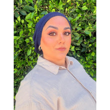The Barely-There Beret - Navy-Beret-The Little Tichel Lady