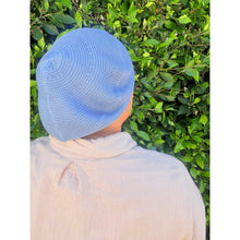 The Barely-There Beret - Blue-Beret-The Little Tichel Lady