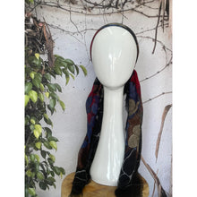 Turkish Cotton Textured Print Pretied w/ Long Tails - Black/Multi-pretieds-The Little Tichel Lady
